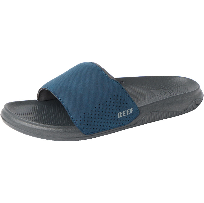 2026 Reef Mens Tailslide Sandals CJ8561 - Grey / Navy